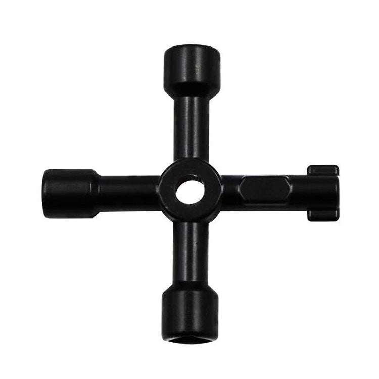 Triangular Key Wrench In Multi-function Electric Control Cabinet Elevator Water Meter Valve Square Hole Round Hole Key Tool