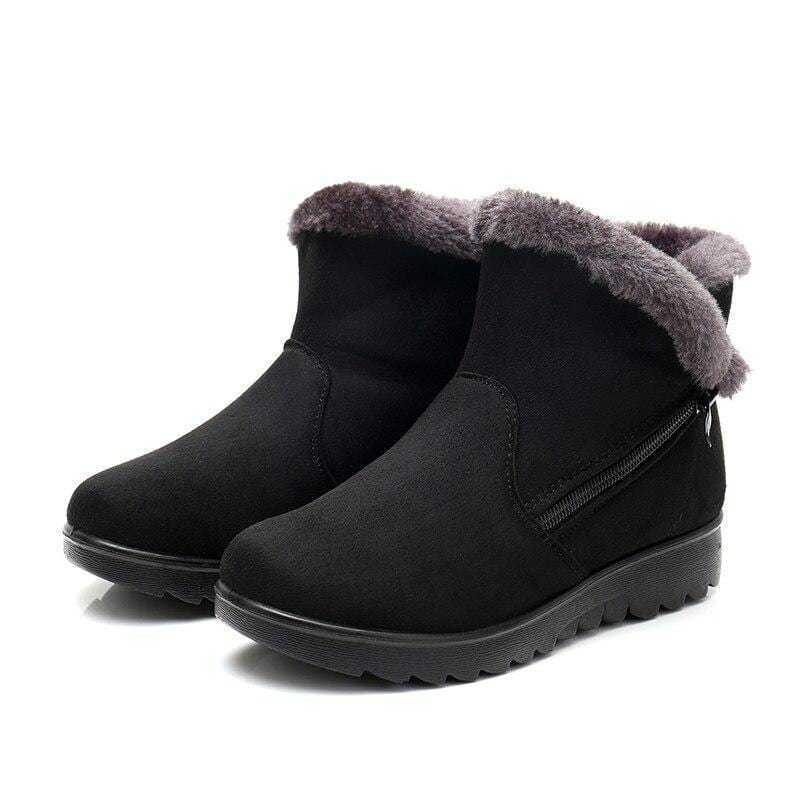 Shoes Fabric Women's Boots Snow Warm