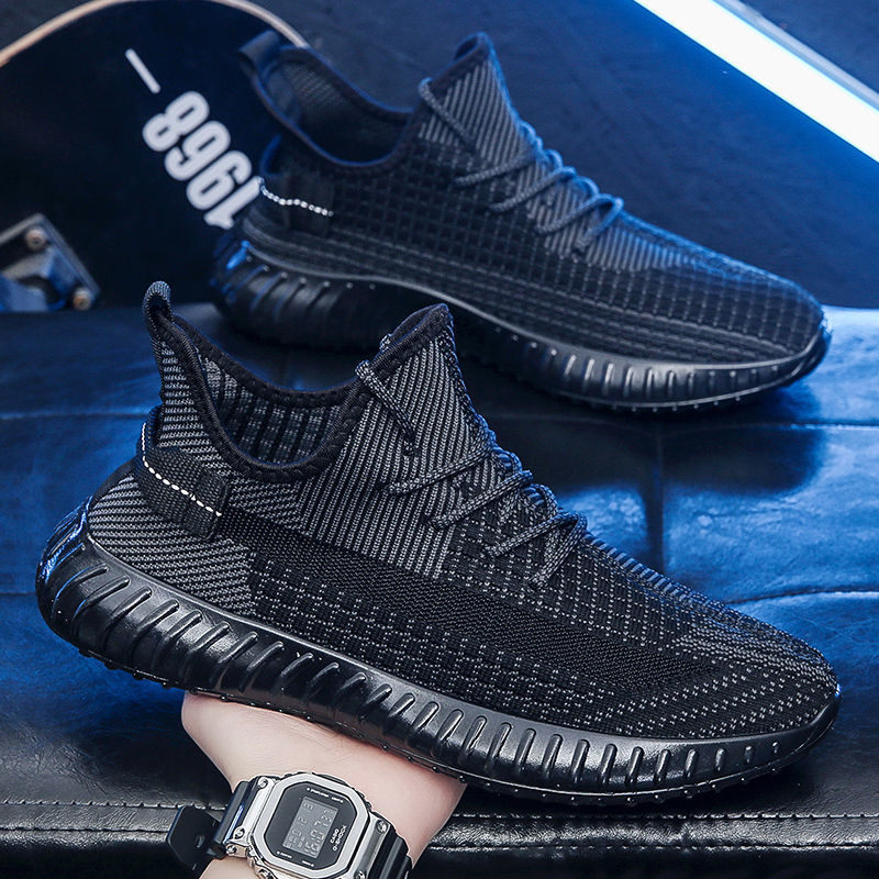 Men&amp;amp;amp;amp;amp;#039;s And Women&amp;amp;amp;amp;amp;#039;s Coconut Shoes  Mesh Breathable Flying Woven Sports Shoes Autumn Popular Running Shoes Couple Models