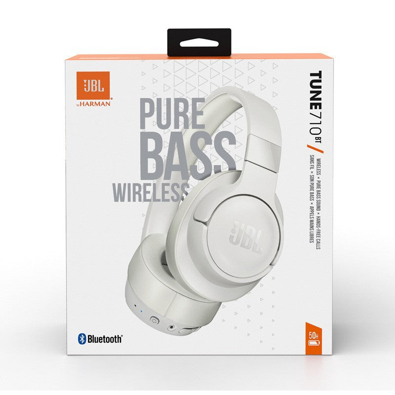 New T710BT Head-mounted Wireless Bluetooth Headset Subwoofer HIFI Call Noise Reduction Portable