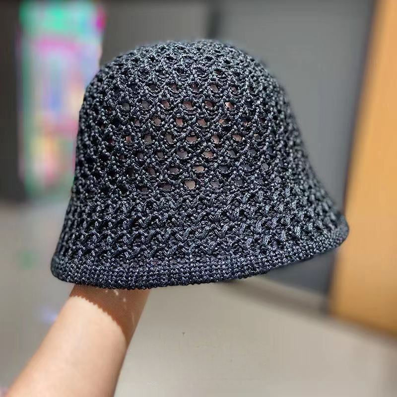 Summer Hat Female All-match Japanese Big Face Slimming Foldable Easy To Carry Bucket Hat New Sun Protection Beach Sun Hat