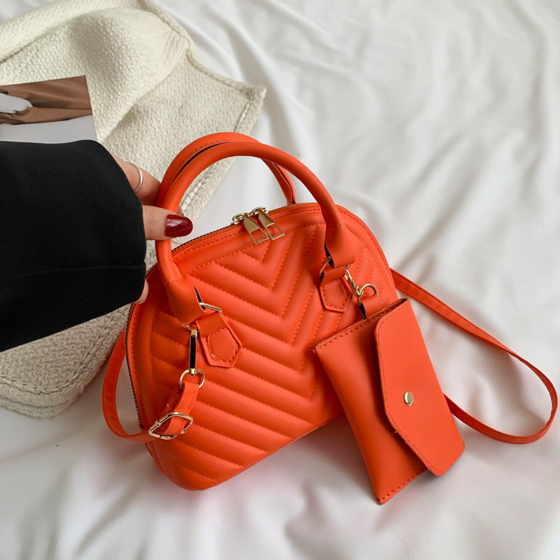 This Year&amp;amp;#039;s Popular Handbag 2023 Autumn And Winter New Fashion Women&amp;amp;#039;s Commuter Shoulder Messenger Bag Simple Shell Bag