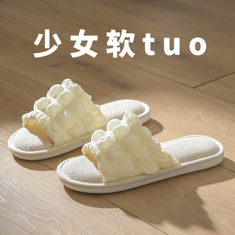 New Slippers Women&amp;amp;#039;s Outerwear Home Sweat-absorbing Breathable Non-slip