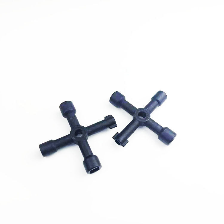 Triangular Key Wrench In Multi-function Electric Control Cabinet Elevator Water Meter Valve Square Hole Round Hole Key Tool