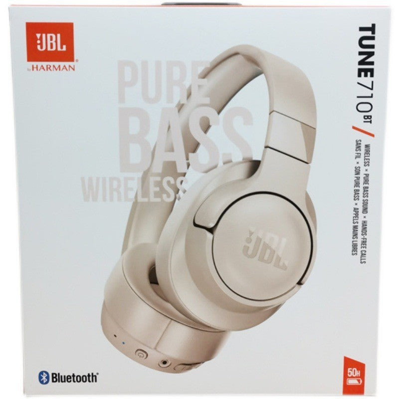 New T710BT Head-mounted Wireless Bluetooth Headset Subwoofer HIFI Call Noise Reduction Portable