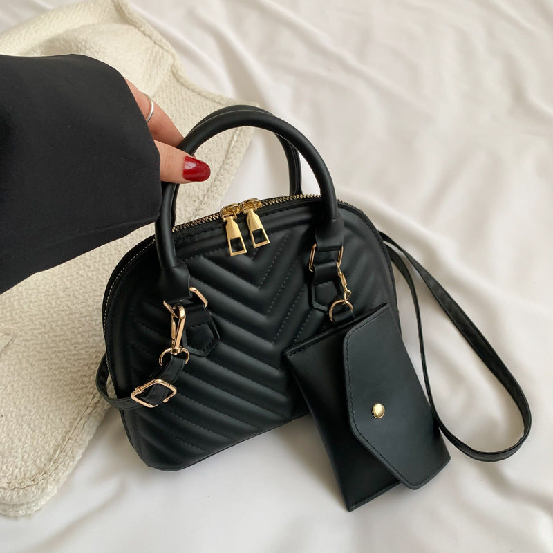 This Year&amp;amp;#039;s Popular Handbag 2023 Autumn And Winter New Fashion Women&amp;amp;#039;s Commuter Shoulder Messenger Bag Simple Shell Bag