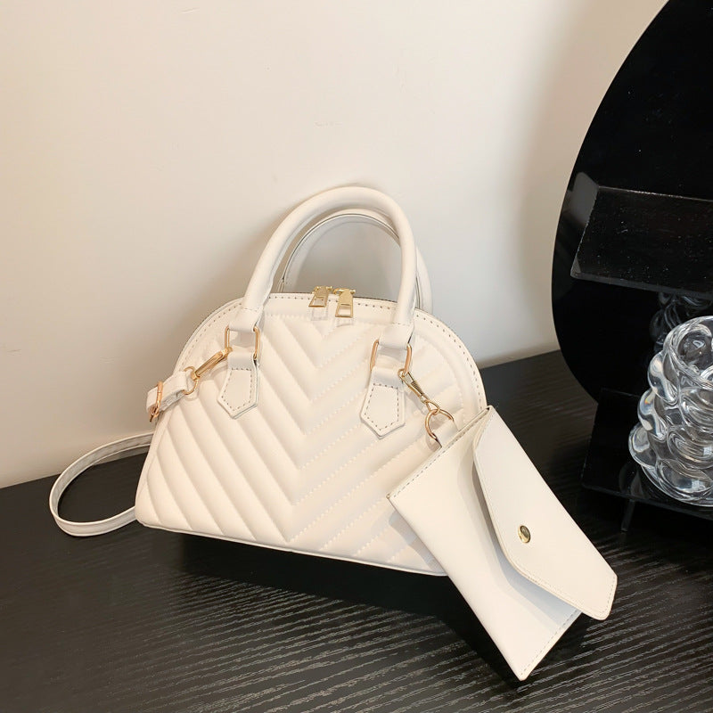This Year&amp;amp;#039;s Popular Handbag 2023 Autumn And Winter New Fashion Women&amp;amp;#039;s Commuter Shoulder Messenger Bag Simple Shell Bag