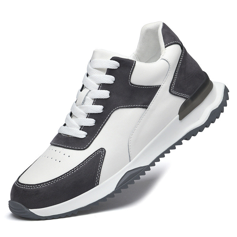 Spring And Summer New Height-increasing Shoes Men's 10cm Casual Invisible Inner Heightening Men's Shoes Thick-soled Small Sports Shoes
