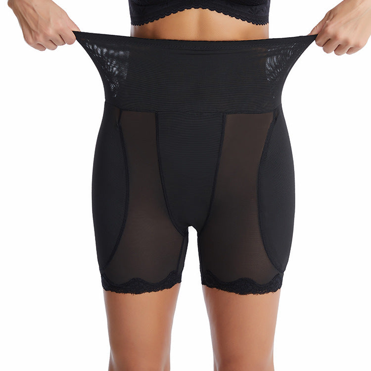 Women&amp;amp;#039;s High Waist Body Sculpting Pants Postpartum Corset Body Waist Pants Fake Buttocks Sponge Pad Buttocks Hip-lifting Pants