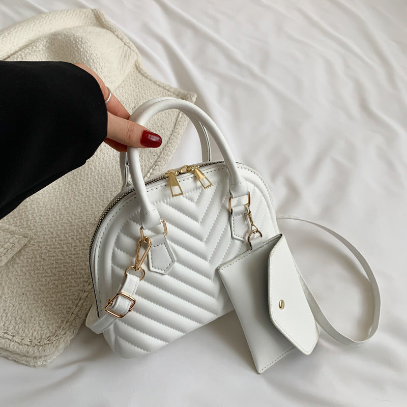 This Year&amp;amp;#039;s Popular Handbag 2023 Autumn And Winter New Fashion Women&amp;amp;#039;s Commuter Shoulder Messenger Bag Simple Shell Bag