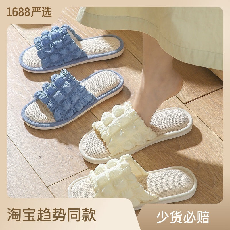 New Slippers Women&amp;amp;#039;s Outerwear Home Sweat-absorbing Breathable Non-slip