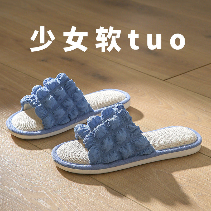 New Slippers Women&amp;amp;#039;s Outerwear Home Sweat-absorbing Breathable Non-slip