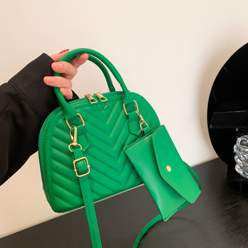 This Year&amp;amp;#039;s Popular Handbag 2023 Autumn And Winter New Fashion Women&amp;amp;#039;s Commuter Shoulder Messenger Bag Simple Shell Bag