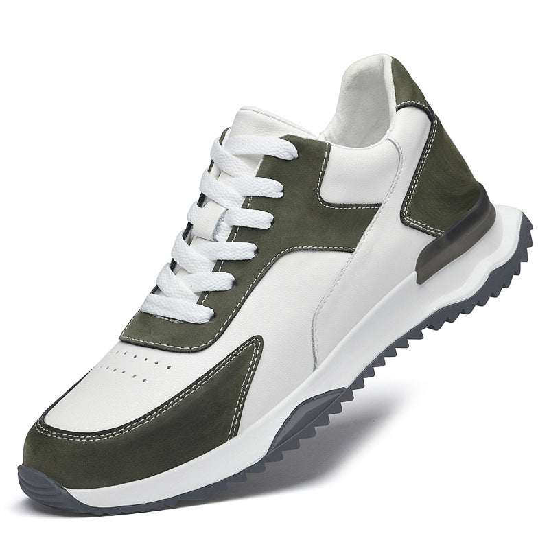 Spring And Summer New Height-increasing Shoes Men's 10cm Casual Invisible Inner Heightening Men's Shoes Thick-soled Small Sports Shoes