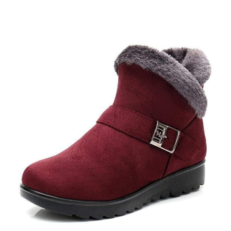 Shoes Fabric Women's Boots Snow Warm