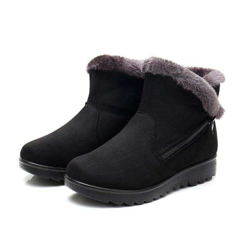 Shoes Fabric Women's Boots Snow Warm