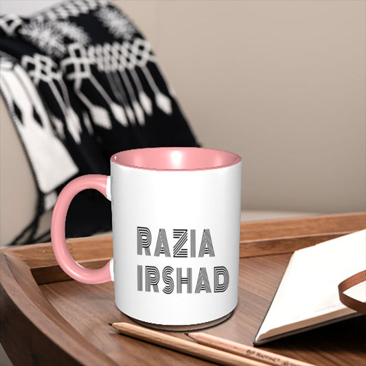 Double Color Ceramic Mug (double Sided)
